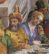 Paolo  Veronese The wedding to canons France oil painting artist